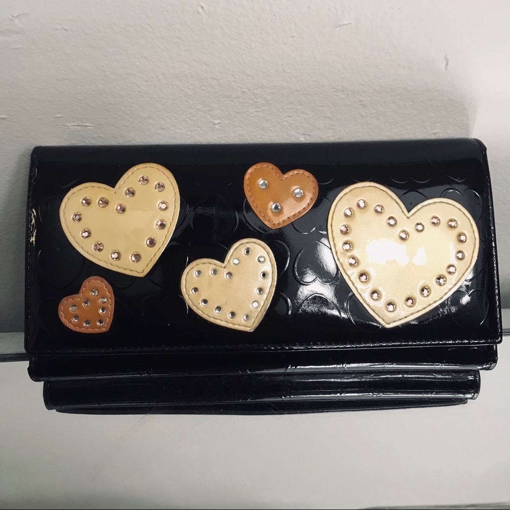 Lovcat Heart Embossed Wallet
